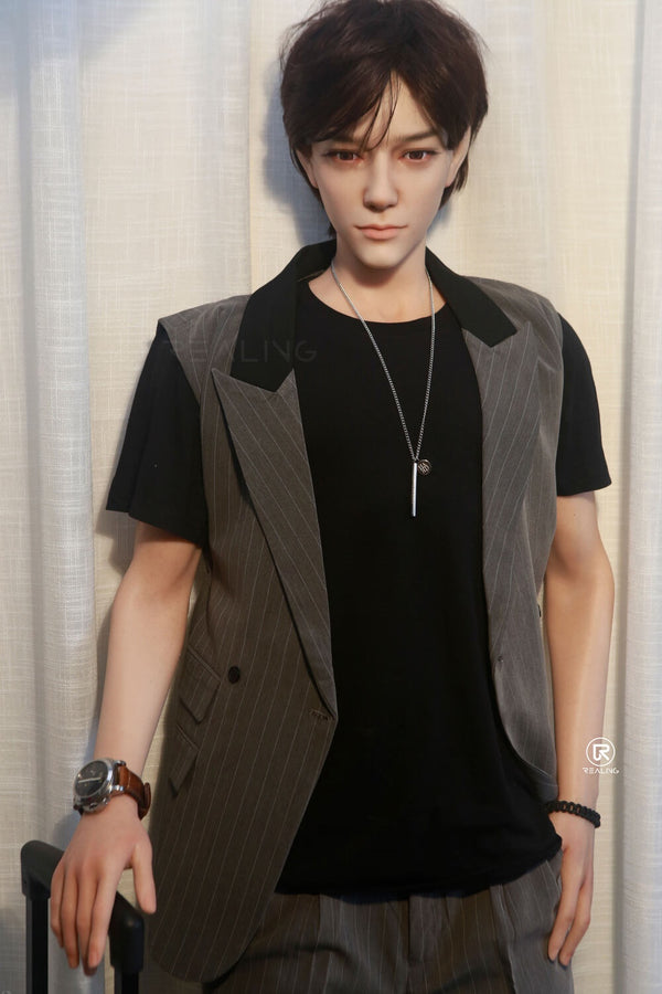 REALING丨Caleb - 170cm/5ft7 Standing Feet Male Silicone Sex Doll (Customizable)