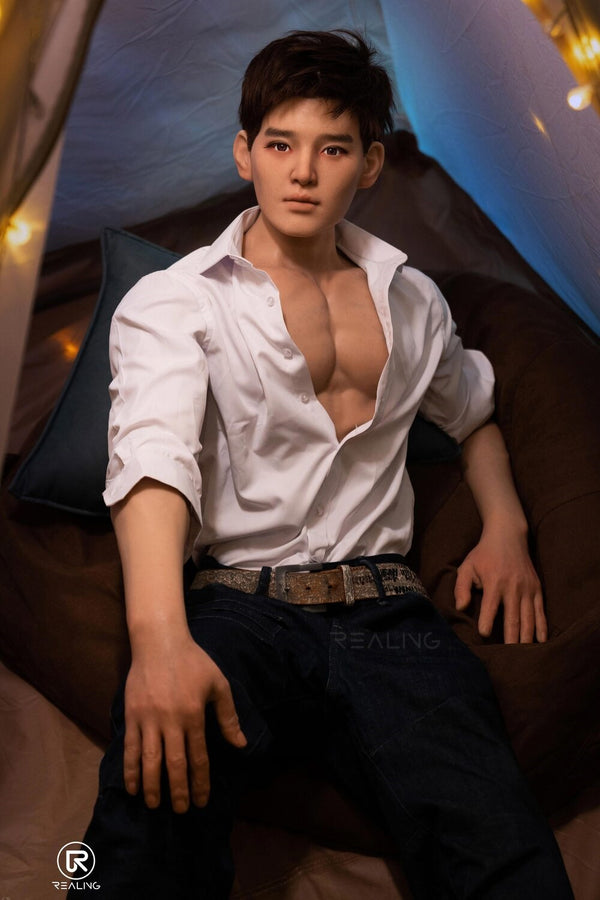 REALING丨Cameron - 175cm/5ft9 Standing Feet Male Silicone Sex Doll (Customizable)