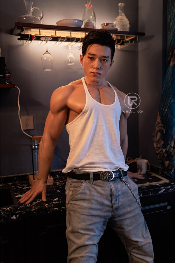 REALING丨Jayden - 180cm/5ft11 Standing Feet Male Silicone Sex Doll (Customizable)