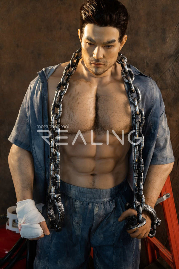 REALING丨Mason - 183cm/6ft 0 Standing Feet Male Silicone Sex Doll (Customizable)