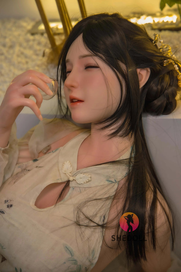 SHEDOLL | Kristal - 5Ft 2/158cm Optional ROE Silicone Head Sex Doll (Customizable)
