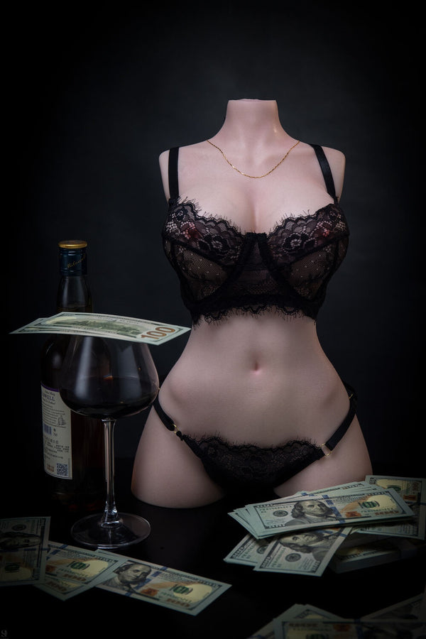 LoveNestle | Graciela - 20.74LB Realistic Mini for Breast Fun Torso Silicone Sex Doll (Customizable)