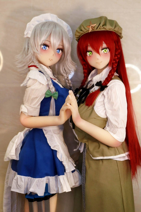 Aotume丨Allie & Elouise - 155cm/5ft1 Standing Feet Anime TPE Sex Doll (Customizable)