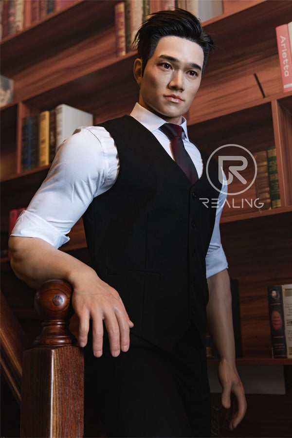 REALING丨Gabriel - 180cm/5ft11 Standing Feet Male Silicone Sex Doll (Customizable)